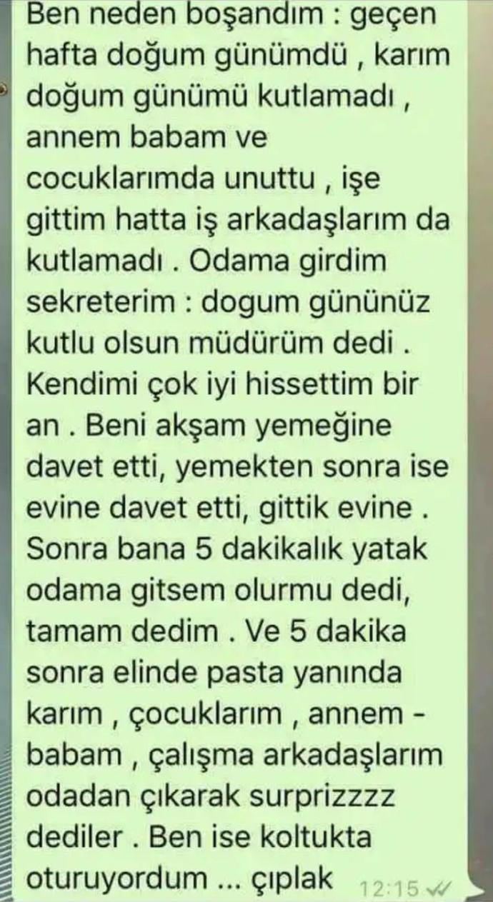 Doğum gününüzü unuttu diye eşinizden ayrılır mısınız?