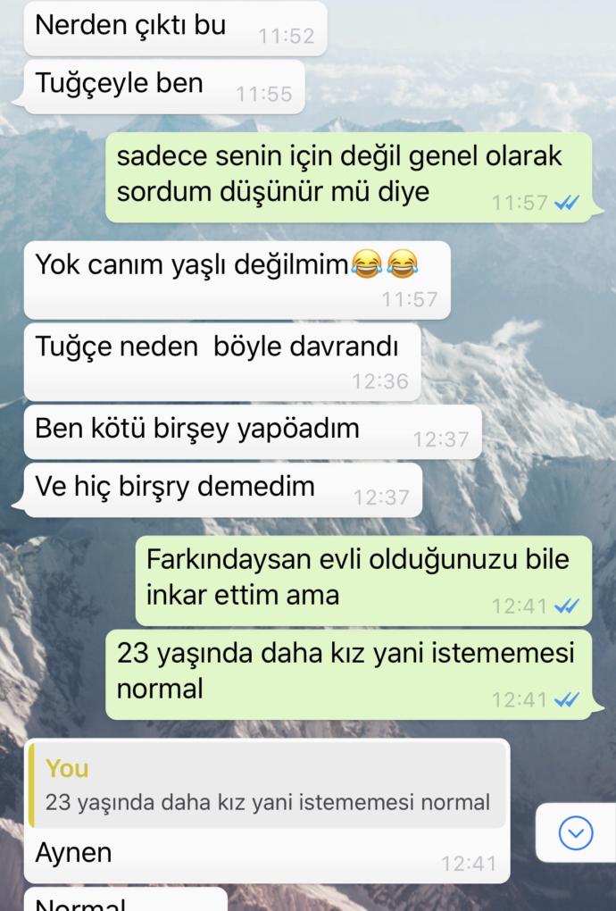 Bu adam kardeşime asılıyor mu sizce?