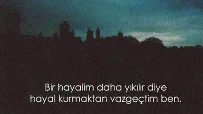 Tamam her şey nasip kısmet meselesi belki ama, her denediğin de tekrar kaybediyorsan bu hayatta denemekten vazgeçer misin?