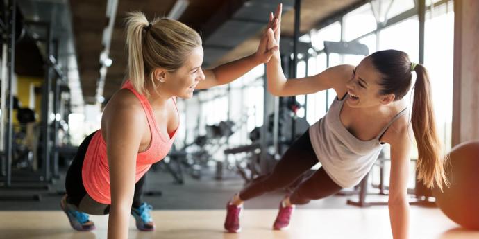 spor yapan kızlar
