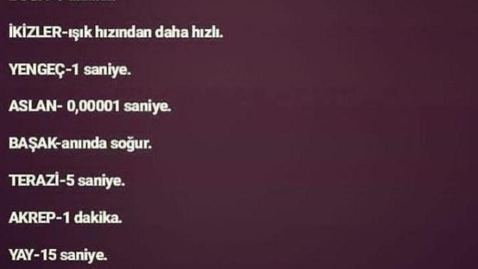 Burçların birisinden soğuma süresi nekadarmış öğrenmek istermisiniz?