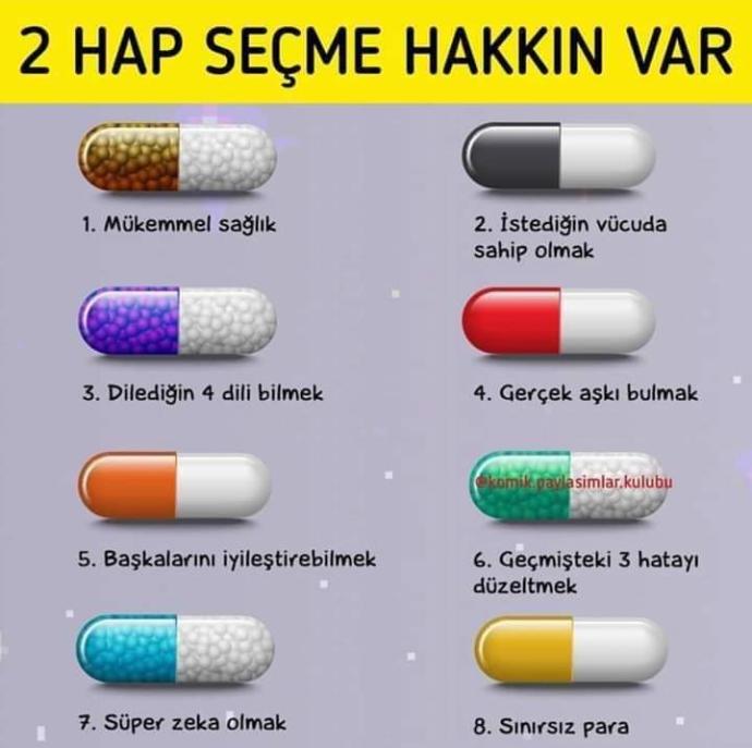 Hangilerini seçerdin?