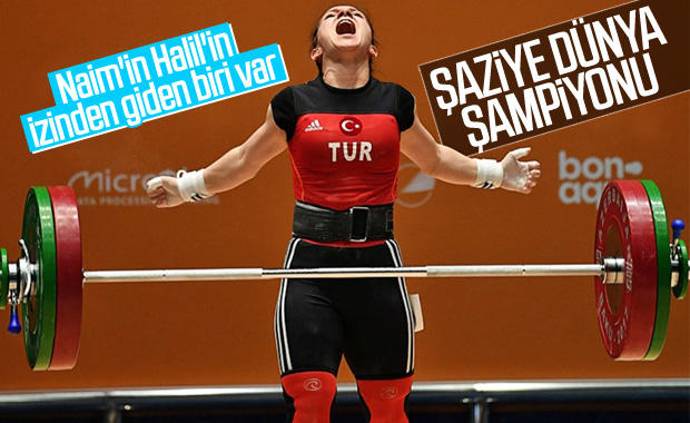 Şaziye Erdoğan halterde dünya şampiyonu oldu! Kadın milli sporcularımız, erkeklerden daha mı başarılı?