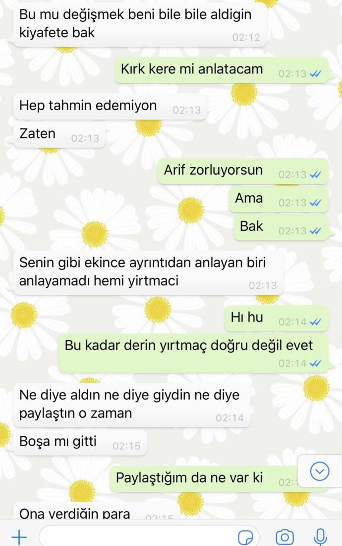 Sevgilim kıyafetime karışıp kısıtlıyor gerçekten bıktım ne yapayım sizce?