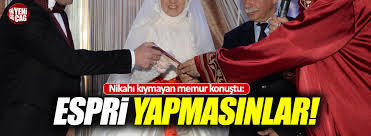 Memur net cevap vermiş, espri yapacak olan sonuca katlanır :)