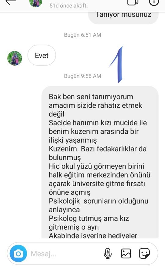 Sizce ayrıldığını bir nişanlının bir yakınına onun hakkında böyle bir yazı gelse sen nasıl olursun?