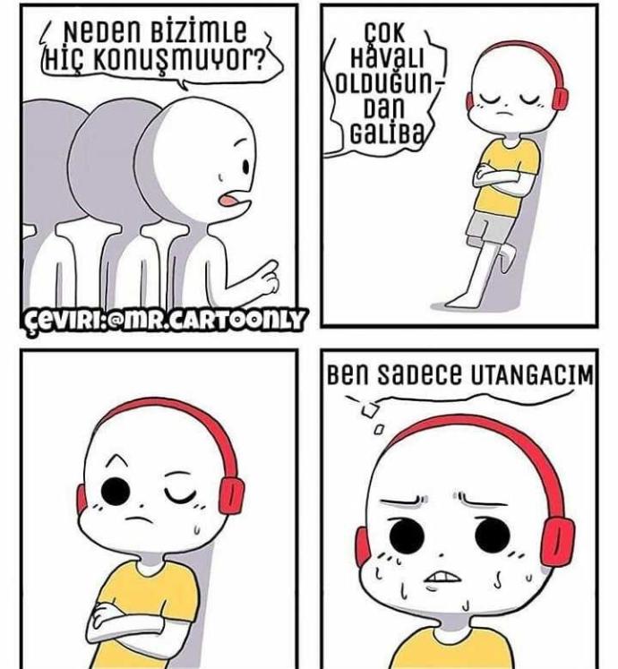 Utangaçlık nasıl yenilir?