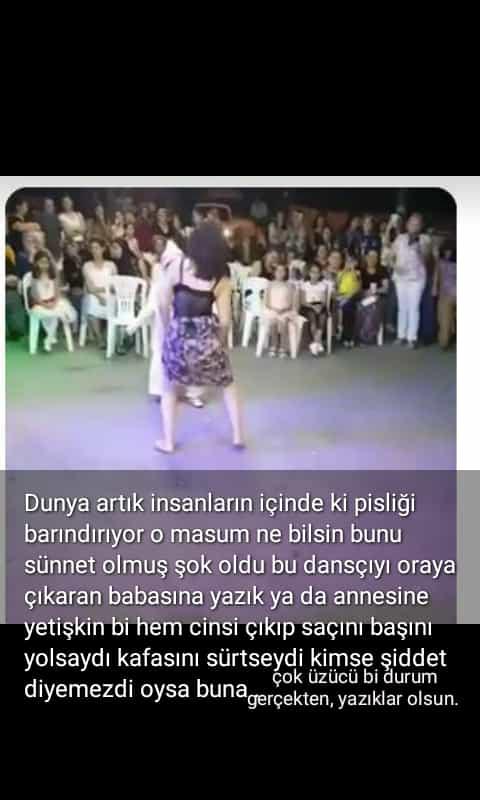 Sünnet düğününde twerk yapan kız ve bunu engellemeyen ailesi hakkında ne düşünüyorsunuz?