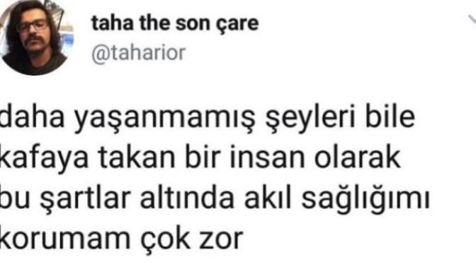 Olur olmaz her şeyi kafaya takıyor musunuz?
