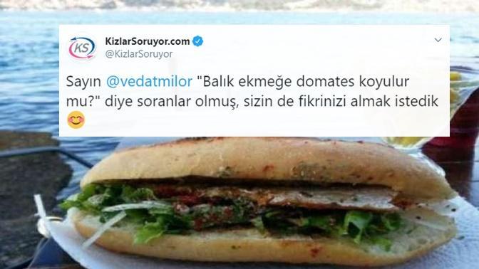 Balık ekmeğe domates konur mu konmaz mı?