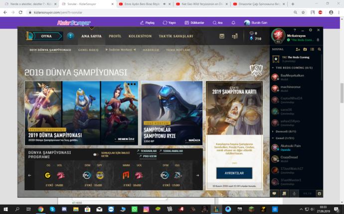 MLBB (mobil legends bang bang) oynuyor musunuz?