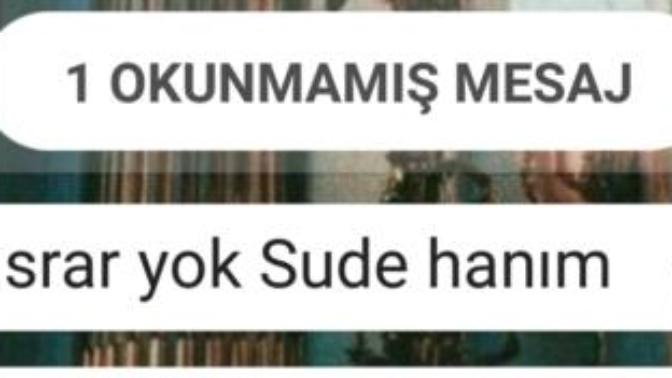 Teklif var ısrar yok denince en iyi cevap?