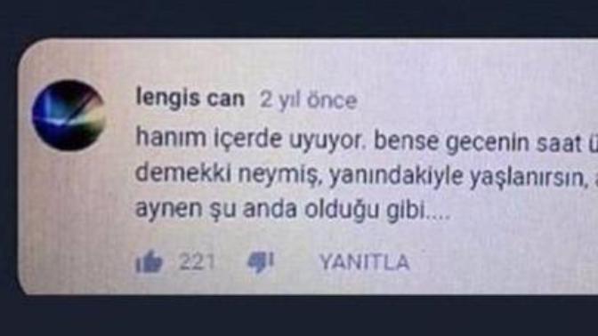 Şu yoruma ne dersin?