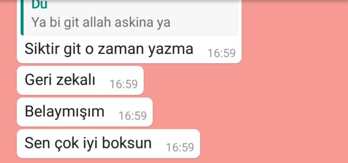 Hakarete devam