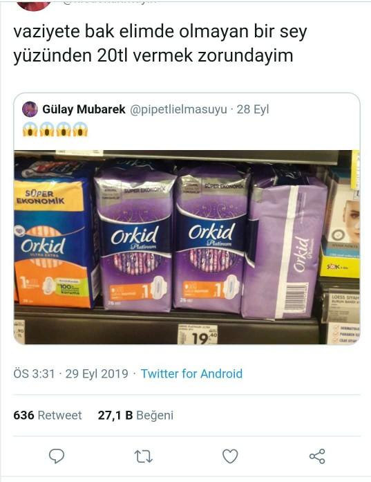 Sosyal medya ikiye ayrıldı: Ped ücretli mi yoksa ücretsiz mi olmalı?