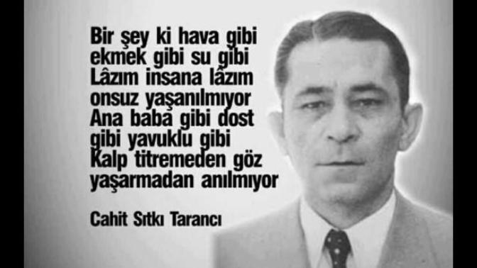 Cahit Sıtkı Tarancı:"Bir derdin varsa açabilirsin ağaçlara. Ağaç yaprak verir, sır vermez rüzgâra."🍃Derdinizi kime anlatırsınız?