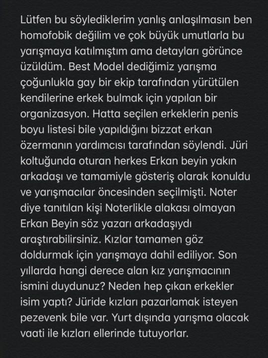 Best model ifşa edildi ne düşünüyorsunuz?