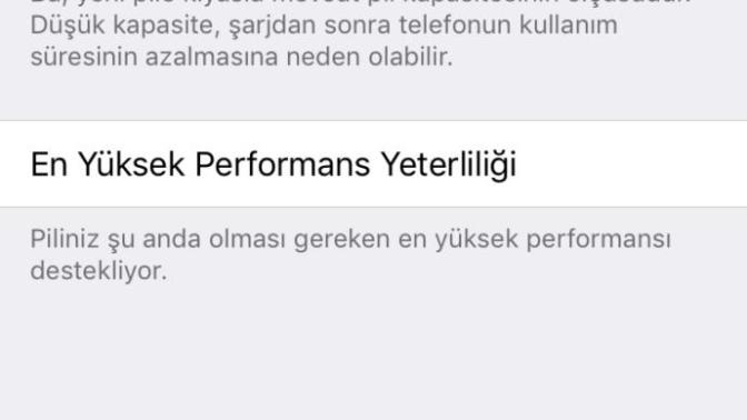 Iphone 7 %81 pil saglıgı normalmidir?