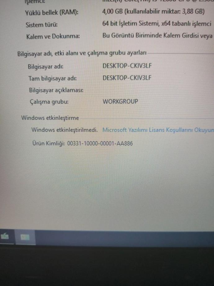 Windows 10 pro orijinal nasıl yapıcaz?