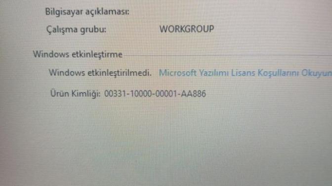 Windows 10 pro orijinal nasıl yapıcaz?