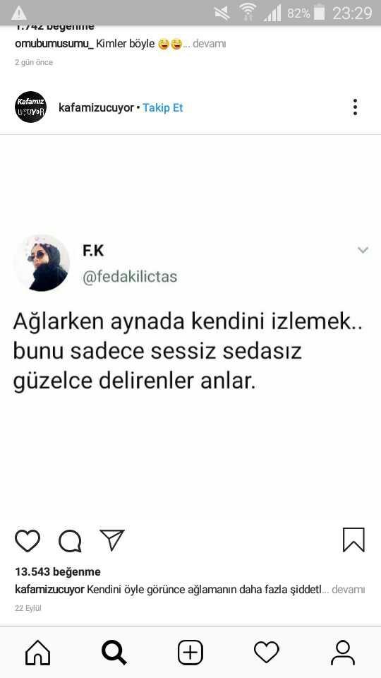 Siz kendinizi ağlarken izler misiniz?