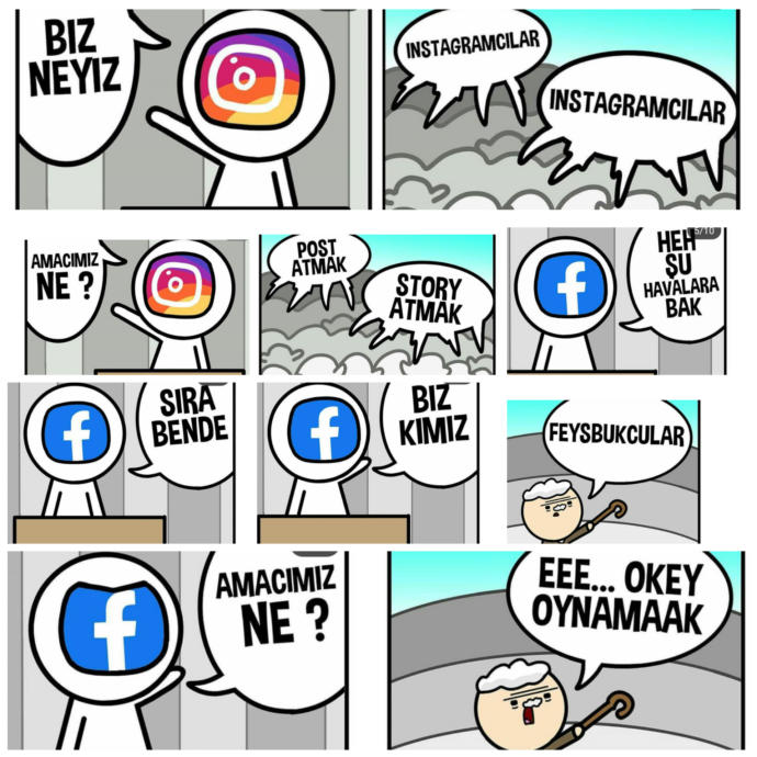 Tarafını seç! Instagram mı? Facebook mu?
