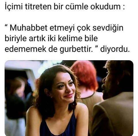 Ne kadar romantik bir cümle