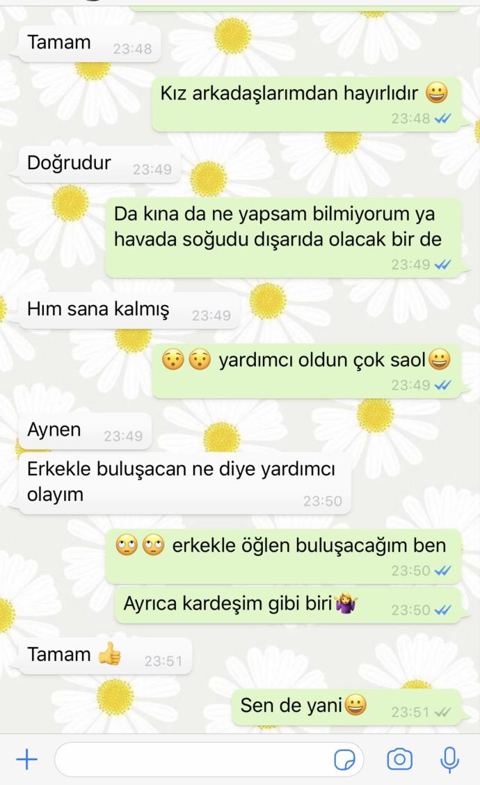 Sevgilim değil triplenmesi normal mi böyle? ah erkekler?