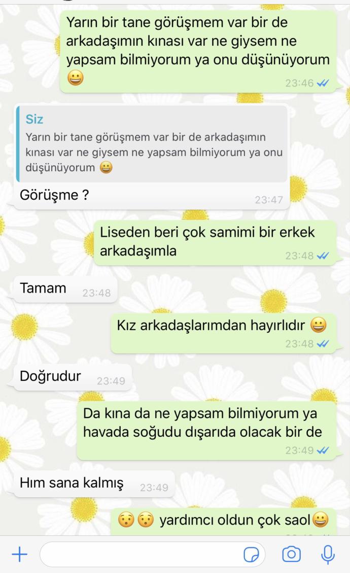 Sevgilim değil triplenmesi normal mi böyle? ah erkekler?
