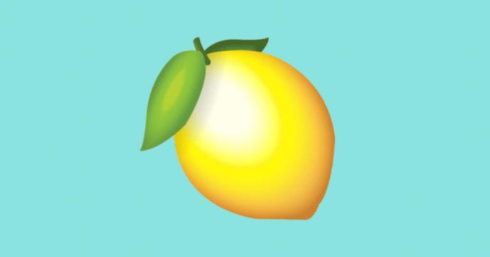 limon emojisi