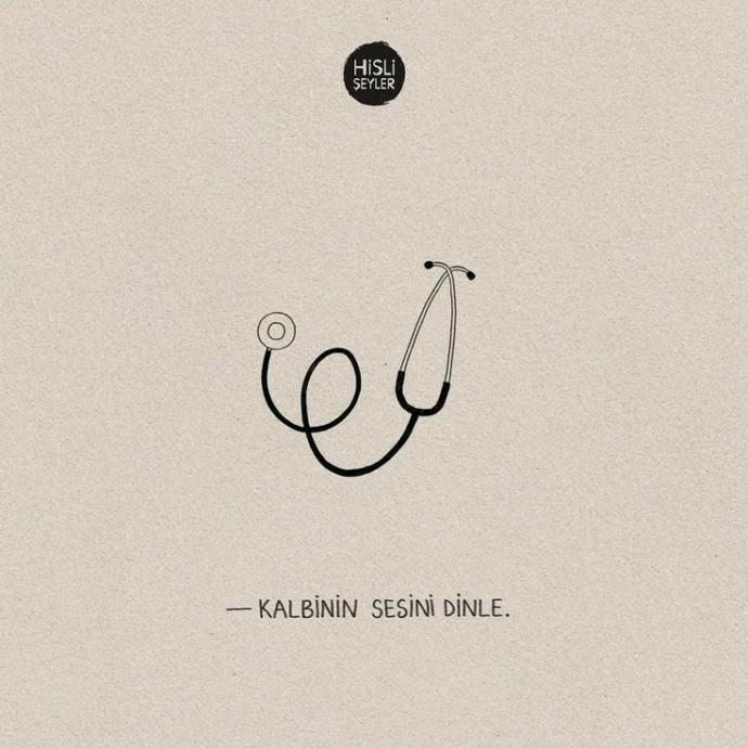 Kalbinin sesini dinle bak ne diyor?
