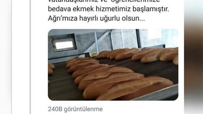 Ekrem İmamoğlu ücretsiz ihtiyaç sahiplerine ekmek çıkardı ne düşünüyorsunuz?