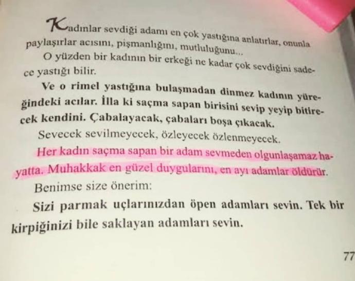 Siz böyle bir adam oldunuz mu? ya da siz böyle bir adamı sevdiniz mi?