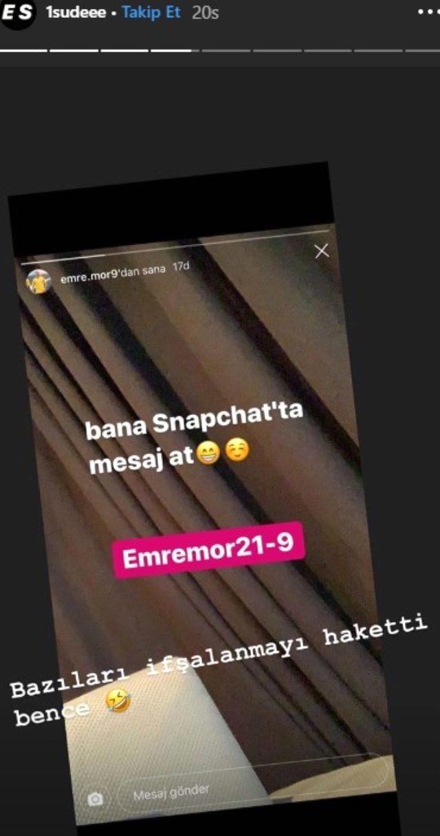 Emre ifşa oldu