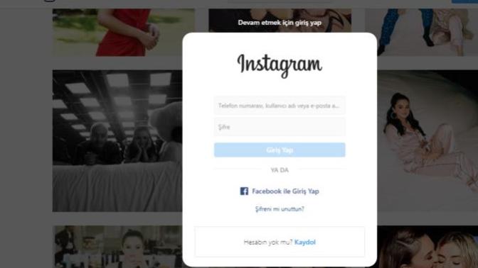 Giriş yapmadan instagram profiline neden bakılamıyor?