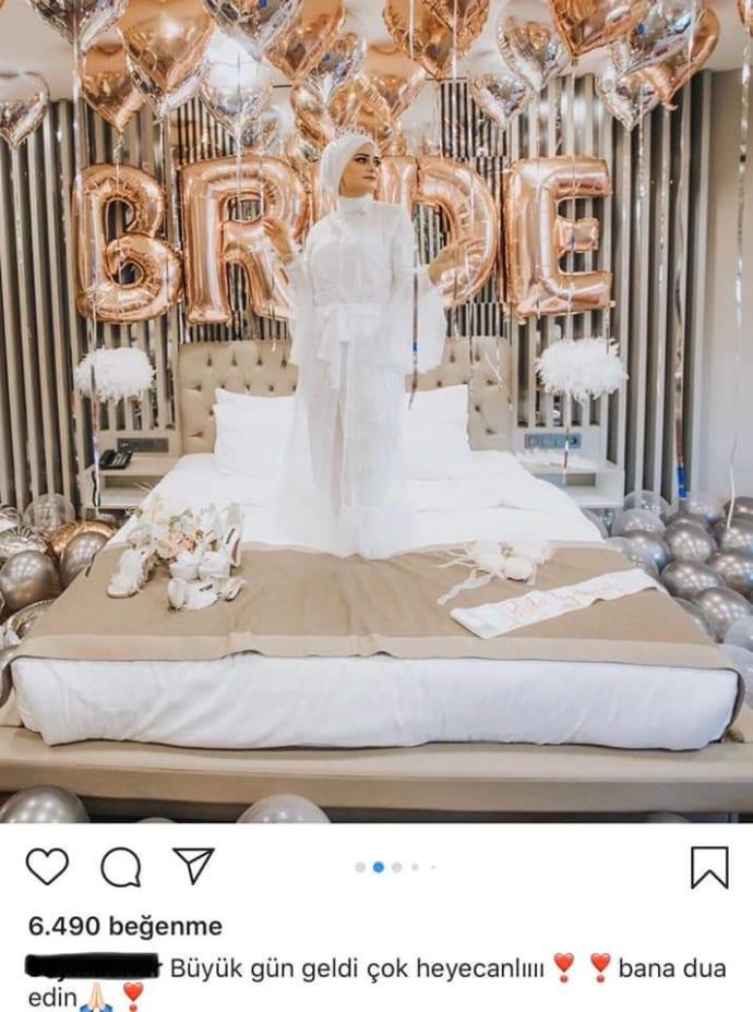 Yeni gelin gerdek gecesi için instagramdan dua istedi, nasıl bir dua edelim?