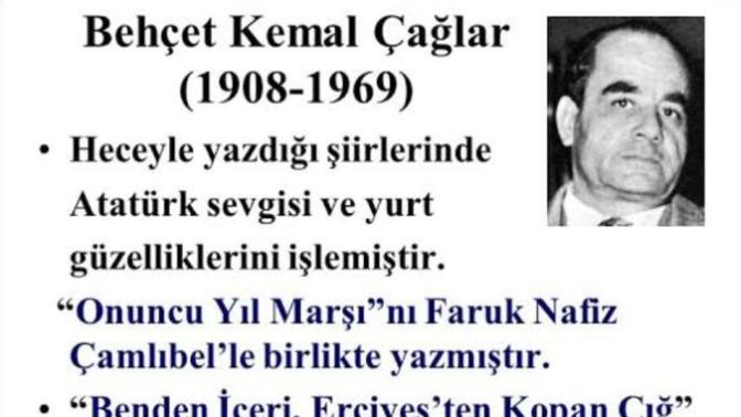 Behçet Kemal Çağlar: "Bir çift göz istiyorum, can evimi görecek; Bir sevgi istiyorum, ömürlerce sürecek.."👫Siz ne istiyorsunuz?