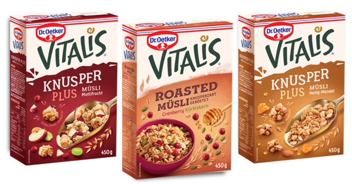 Dr. Oetker Vitalis Müsli Çeşitleri Nelerdir?