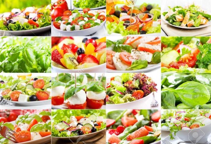 Diyet salata tarifleri verir misiniz? En sevdiğiniz salata hangisi?