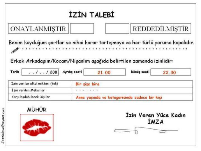 Sizce bir yerlere giderken sevgiliye haber verilmeli mi?