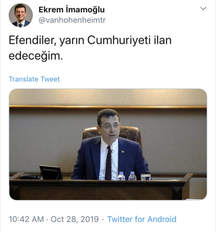 Yarın Cumhuriyeti ilan edeceğiz efendiler! Sizin 29 Ekim Cumhuriyet Bayramı mesajınız nedir?