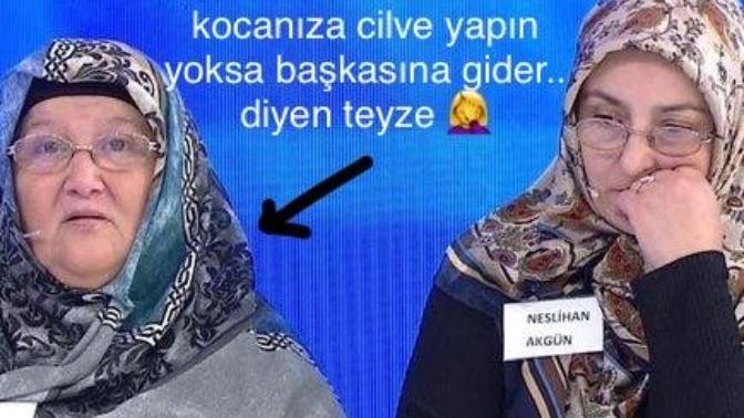 Müge Anlı’da evli adamı ayartıp evlenen kızı için, cilve yapın kaptırmayın kocanızı diye bize tavsiye veren teyzenin kafasımı iyi?