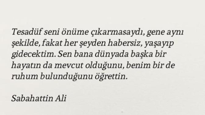Hayatda tesadüfler varmıdır ; yokmudur?
