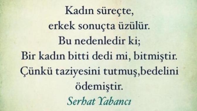 Bitti dediğinizde biter mi, neden?