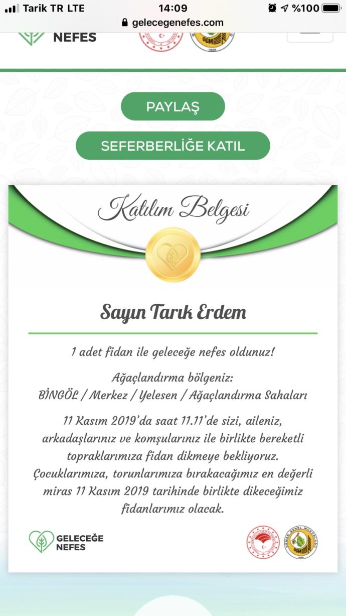 Geleceğe bir nefes de siz olmak ister misiniz?