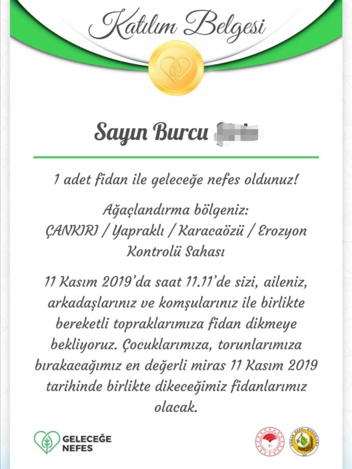 Geleceğe bir nefes de siz olmak ister misiniz?