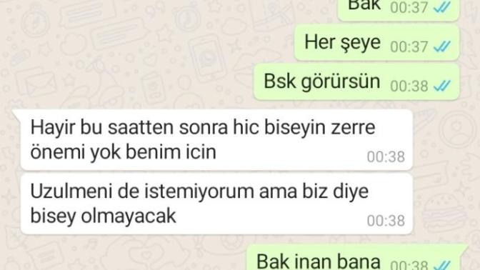 Sevgilime çok büyük yanlış yaptım?