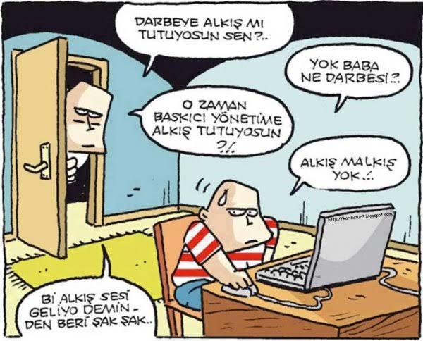 Kendinizi anlatan bir karikatür atar mısınız?