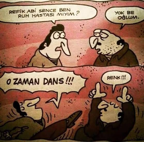 Kendinizi anlatan bir karikatür atar mısınız?