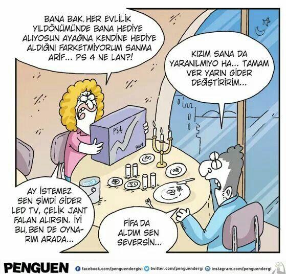 Kendinizi anlatan bir karikatür atar mısınız?